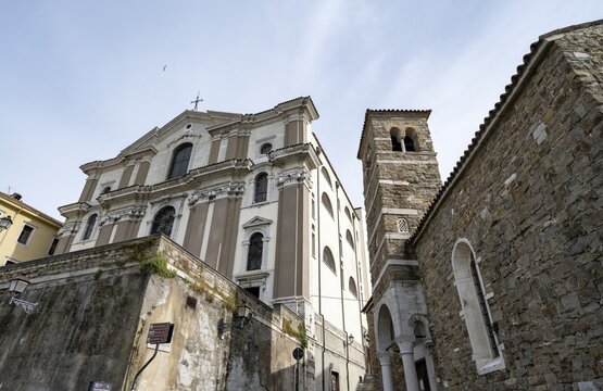 Santa Maria Maggiore Church and Basilica del Cristo Salvatore e di San Silvestro, Trieste, Friuli-Venezia Giulia Region, Italy