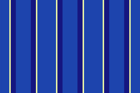 Saper lines fabric vertical, oriental vector seamless pattern. 2ustomizable stripe texture textile background in ultramarine and blue colors.