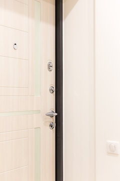 Door with many locks