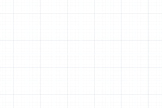 Coordinate grid overlay with central axes on transparent background