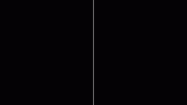 Continuous Running Vertical 35mm Film Scratches and Wobbly Projector Reel Gate Jitter Video Overlay 10 Seconds Loop in 4K UHD