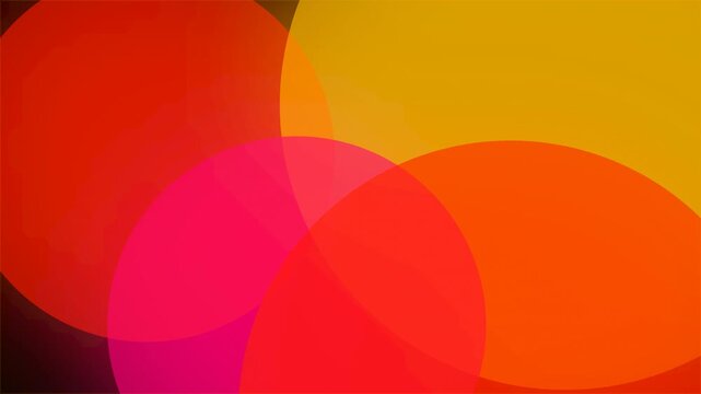 Sunset Warm Premium Glassmorphism Fluid Waves Background - 4K Seamless Loop