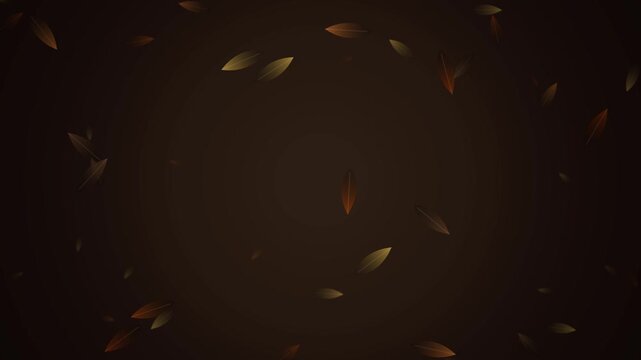 Elegant abstract flow of smoke and cosmic particles in dark void space.