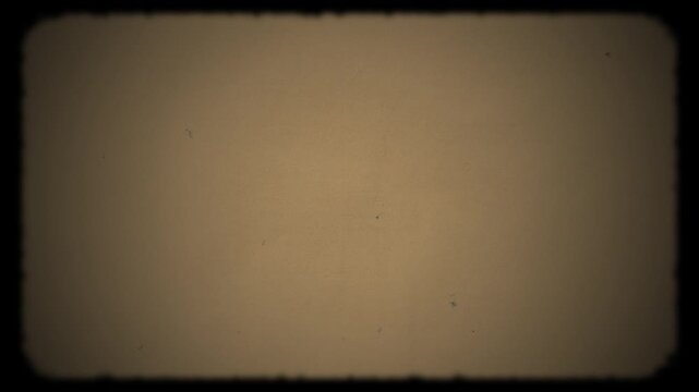 Super 8 Film Overlay old paper texture with dust frame, vintage retro, old film cinematic effect and vignette