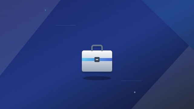 Corporate Briefcase Career Employment Business Portfolio Icon
