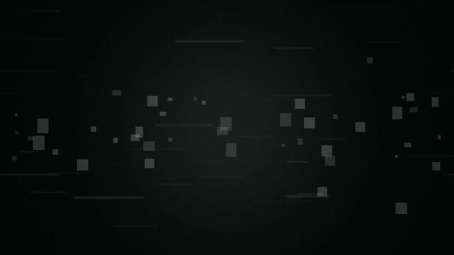 Grey pixel squares glitching seamless loop motion background