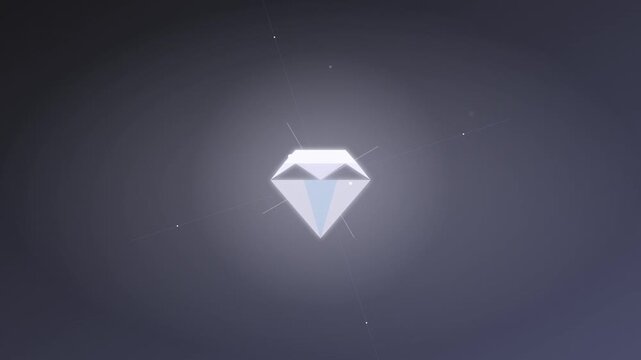 Elegant Diamond Luxury Quality Premium Product Icon