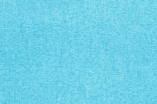 Blue pastel fabric cloth texture background, seamless pattern of natural textile.
