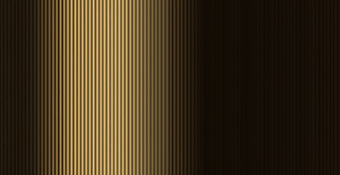 Abstract composition of vertical lines in shades of olive green and bronze
