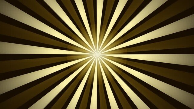 Abstract sunburst pattern featuring radiating green and black stripes