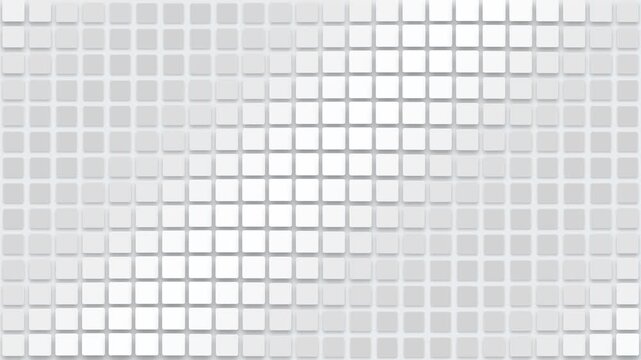 Abstract background featuring a diagonal pattern of white squares on gray