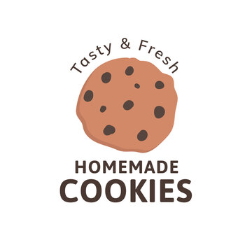 Homemade cookies, bakery logo png transparent background