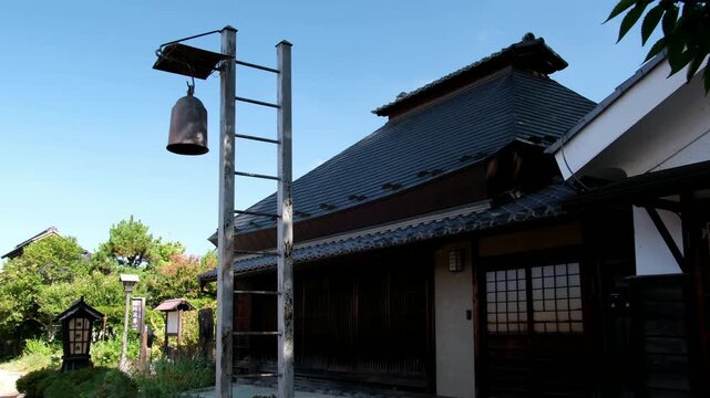 宿場町の半鐘
