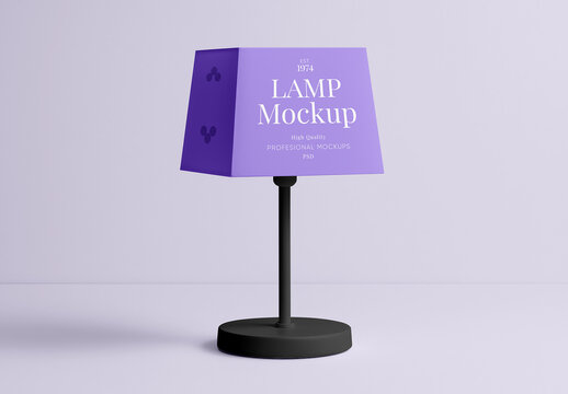 Lamp Studio Shot Mockup