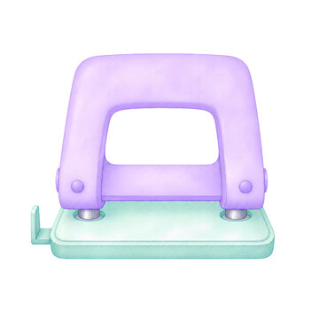 Hole punch icon on a transparent background
