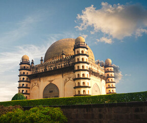 Golgumbaz, a Mughal mausoleum in Bijapur , Karnataka, India © Wojciech