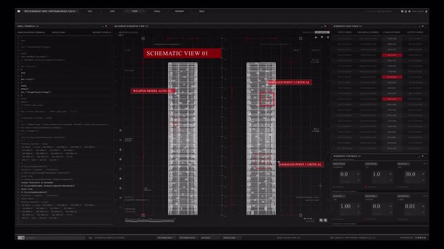 Data Analysis Dashboard Displaying Complex Spreadsheet Tables and Technical Metrics.