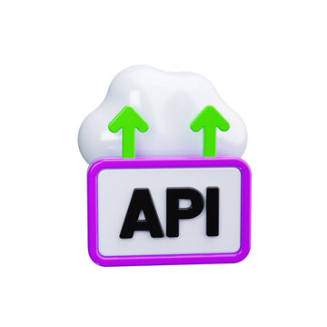 API 3d render icons