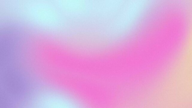 Soft pastel pink and blue. Dreamy blurred motion with grain. Ethereal backdrop for modern videos.