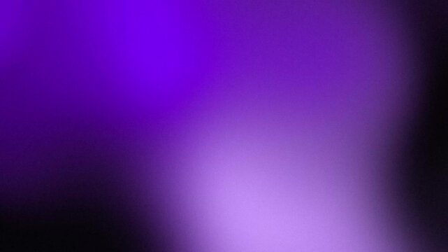 Deep purple and black gradient background. Blurred violet hues with grainy texture. Moody abstract backdrop for video projects.