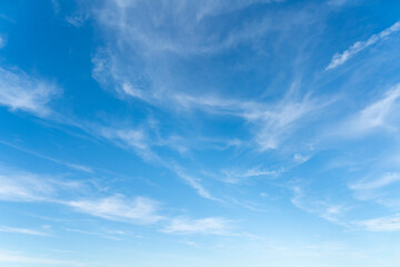 Obraz premium Blue sky with clouds