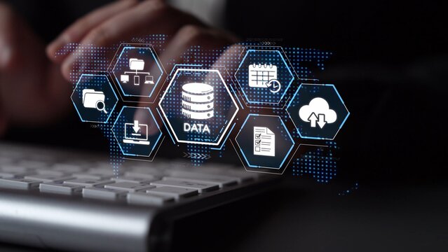 Cloud computing, cloud strategy, and cloud technology transforming digital infrastructure with scalable services, secure data storage, and cloud-based digital business solutions. Muxer