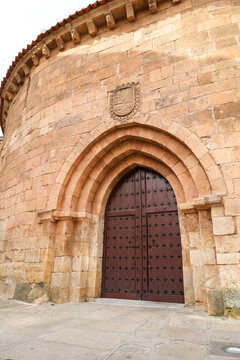 The San Marcos church in the old town of Salamanca city