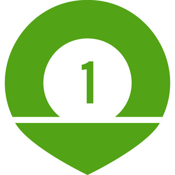 Number one badge for step-by-step instructions and process guides