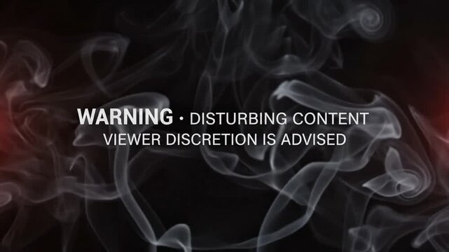 Warning Disturbing Content Viewer Discretion Is Advised Green Screen4k