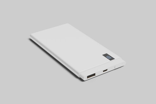 Blank  Power Bank Mockup