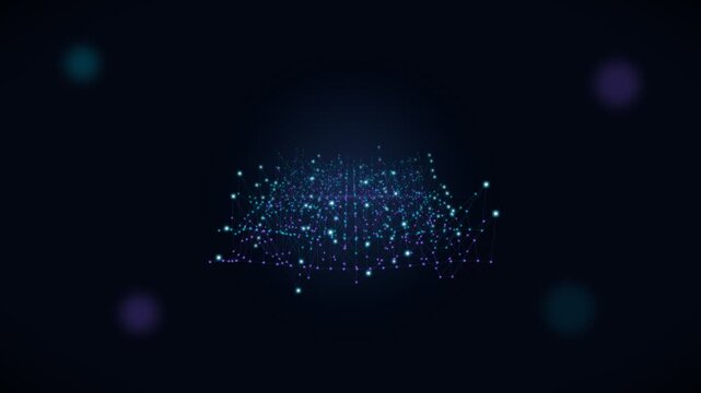 4k Quantum Physics Particle Wave Simulation and Superposition Loop