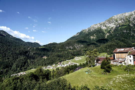 Panorama delle Dolomiti Bellunesi,Dolomiti, Belluno, Veneto,Italia