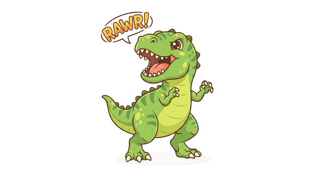 tyrannosaurus rex dinosaur vector