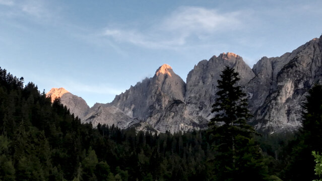 Panorama delle Dolomiti Bellunesi,Dolomiti, Belluno, Veneto,Italia