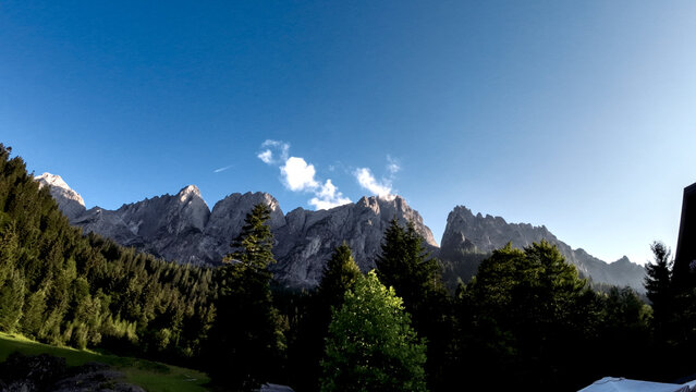 Panorama delle Dolomiti Bellunesi,Dolomiti, Belluno, Veneto,Italia