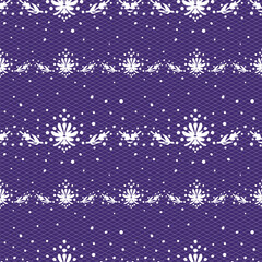 Vector Hand Drawn Ornate Lace Fleur de Lis Pattern © Sagi Jane Art