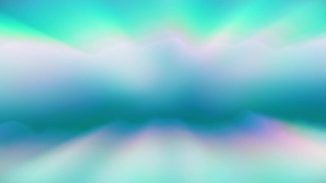 Cloudscape prism rainbow sky abstract animation 4k