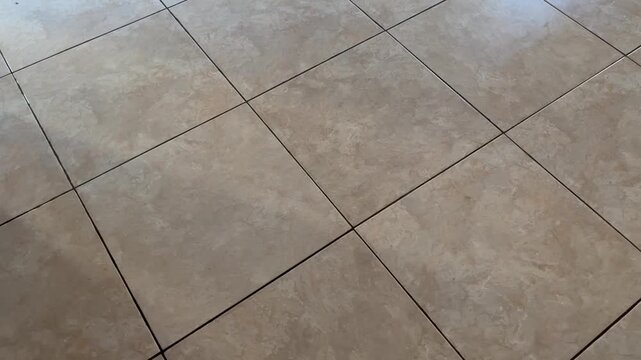 Polished Ceramic Tile Flooring Texture Background