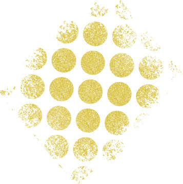 yellow dot grunge
