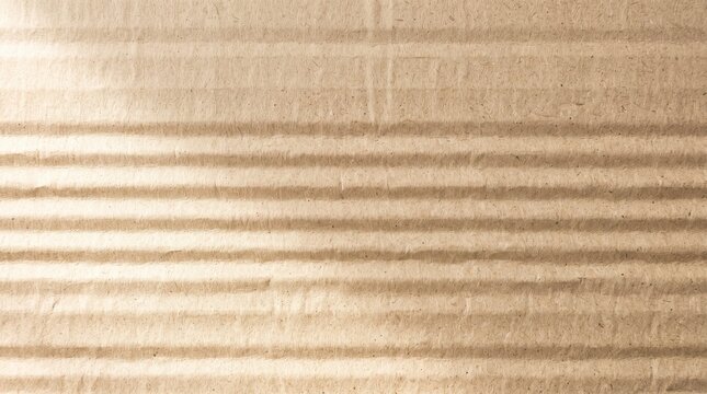 corrugated cardboard texture, brown recycled paper surface with horizontal ridges, packaging material detail, shipping box pattern, industrial raw material abstract backdrop