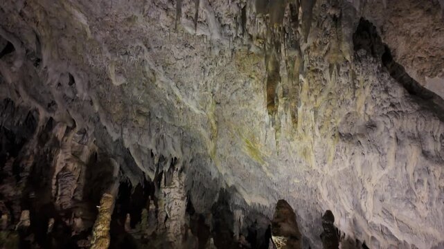 Rough mineral cave wall texture