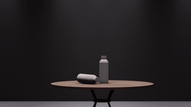 Two Bottles white, One Harmony motion hd