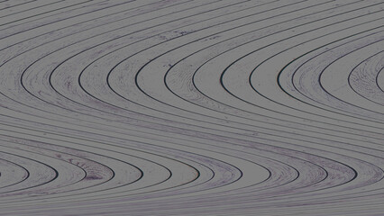 Naklejka premium Abstract Light Gray Wavy Wood Planks Textured Background