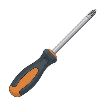 Phillips Head Screwdriver with Ergonomic Handle
