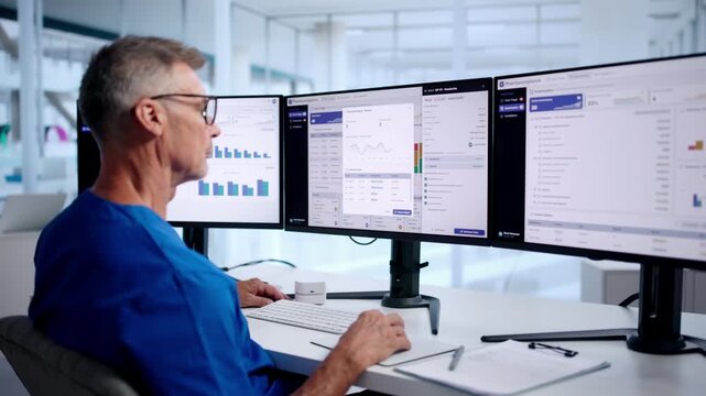 Pharmacovigilance Specialist Carefully Reviews Safety Data
