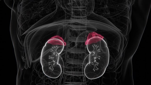 Adrenal incidentaloma is an unexpectedly discovered mass in an adrenal gland, typically identified during imaging performed for another medical condition or unrelated reason in 4K UHD