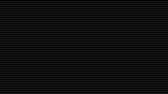Horizontal lines seamless loop animation moving from top to bottom with vignette effect on black background. 4K animated CRT overlay effect for old film texture and retro video editing.