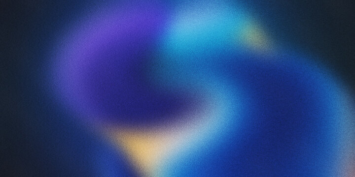 Abstract holographic gradient background with blue purple and yellow glow soft blur fluid modern futuristic texture backdrop