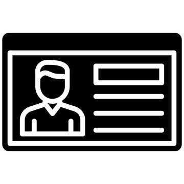 Identification Card Icon