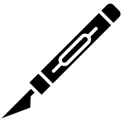 Fototapeta premium Craft Knife Icon